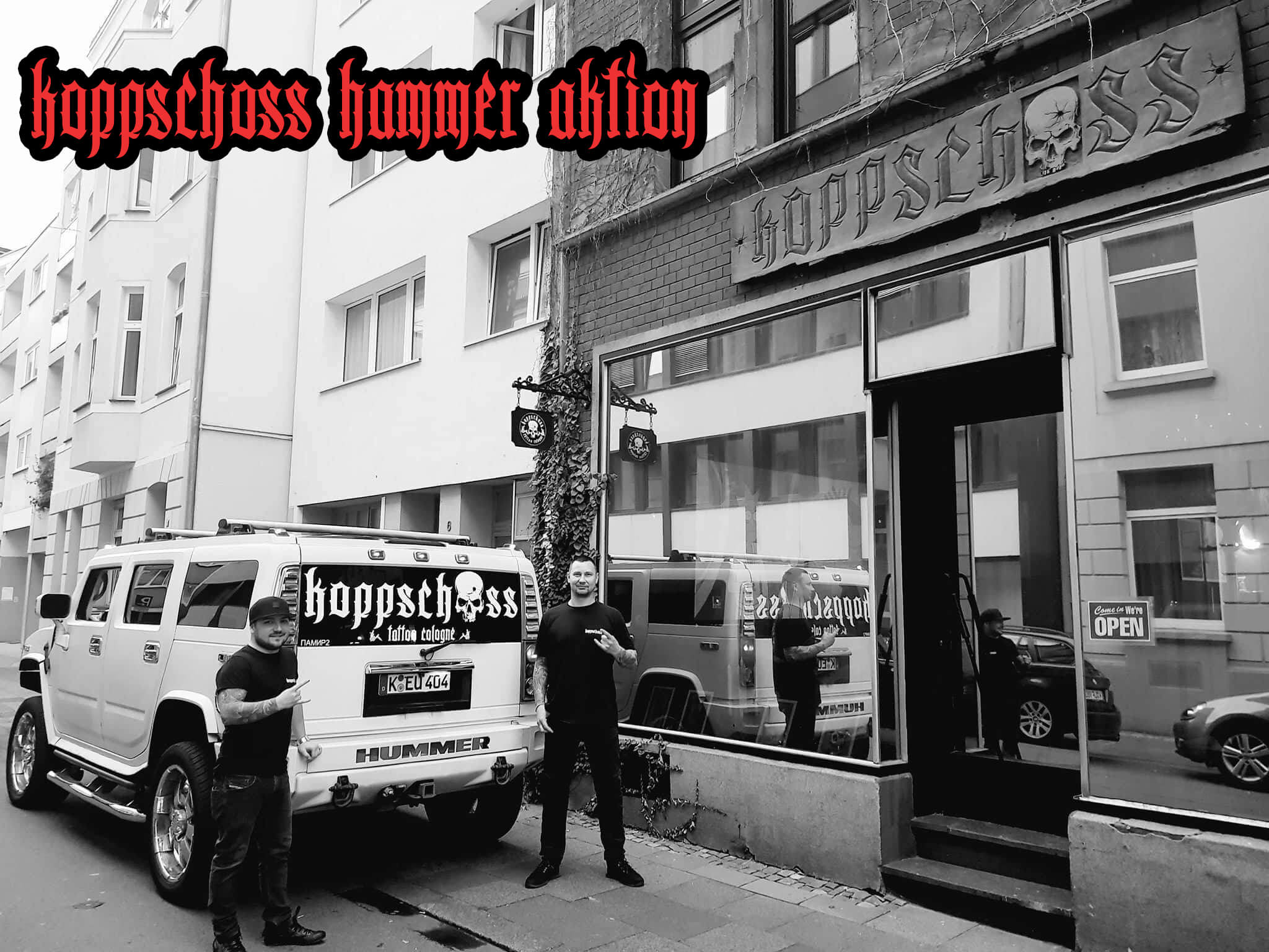 Der KOPPSCHOSS HAMMER rollt jetzt durch die Stadt!